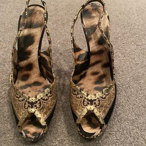 Roberto Cavalli Paulin 90 Spunt/Scar Seta Roseto Nero